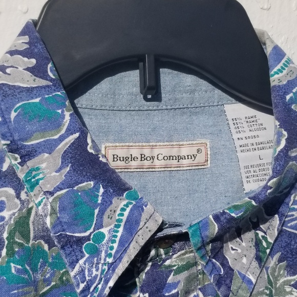 Vintage Bugle Boy Button Down Shirt - Picture 2 of 4